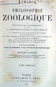 Philosophie Zoologique van de Franse bioloog Jean-Baptiste Lamarck
